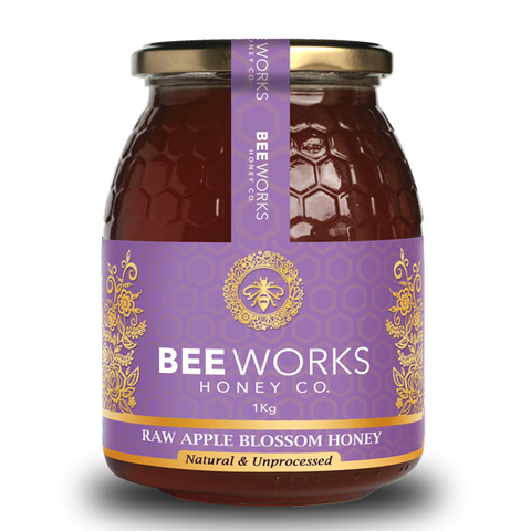 Raw Apple Blossom Honey - 1kg