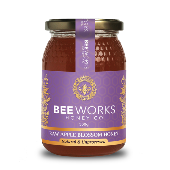 Raw Apple Blossom Honey - 500g