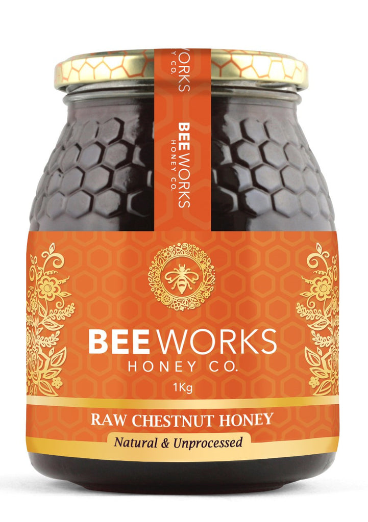 Raw Chestnut Honey - 1kg