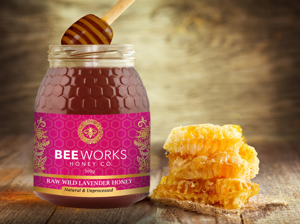 Raw Wild Lavender Honey - 1kg