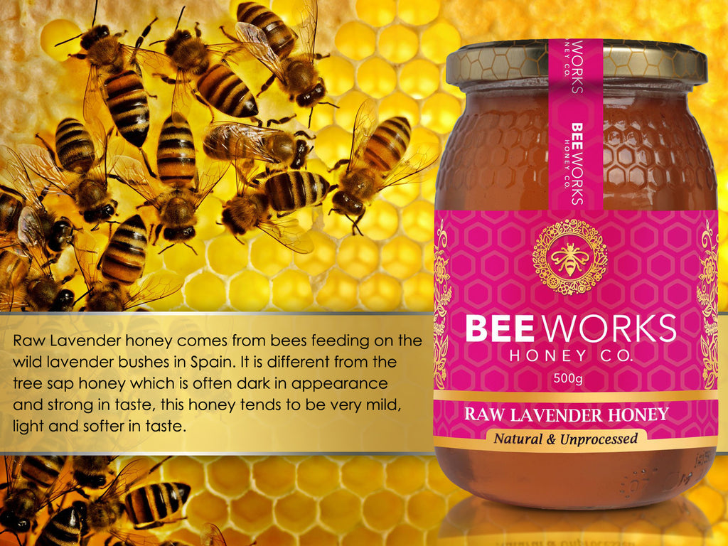 Raw Lavender Honey - 500g