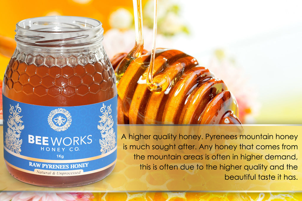 Raw Pyrenees (Mountain) Honey - 1kg