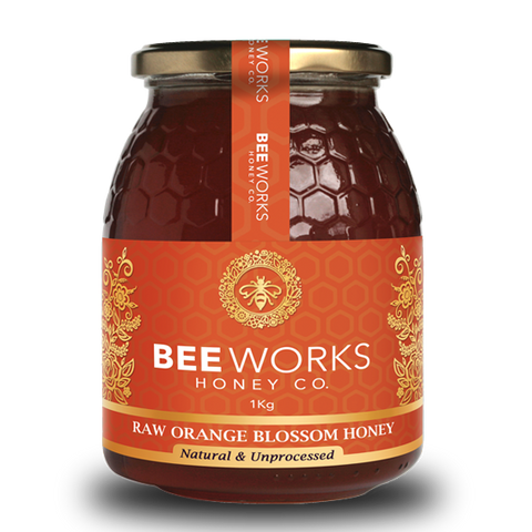 Raw Orange Blossom Honey - 1kg