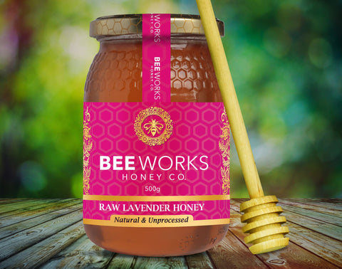 Raw Lavender Honey - 500g